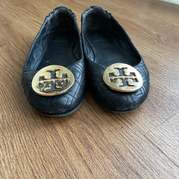 Tory Burch- Minnie Travel Ballet Flat, Quilted Leather - Picture 1 of 4